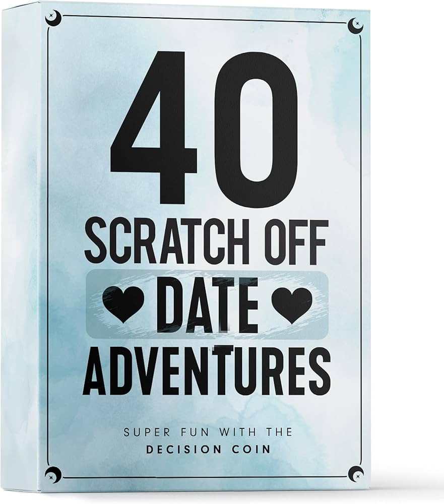 40 Fun and Romantic Scratch Off Date Adventure Ideas for Her, Him, Girlfriend, Boyfriend, Wife, o... | Amazon (US)