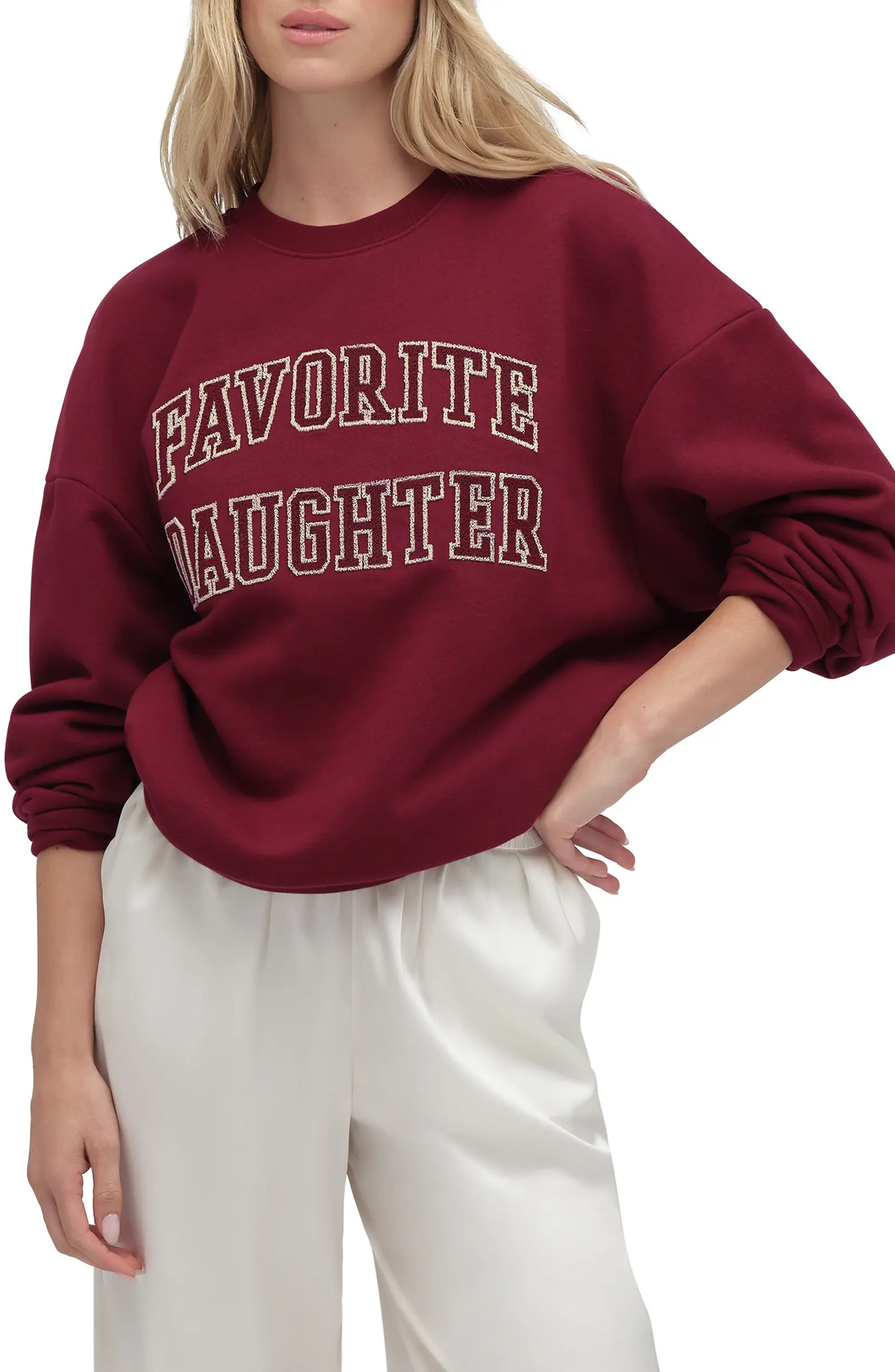The Collegiate Embroidered Graphic Sweatshirt | Nordstrom