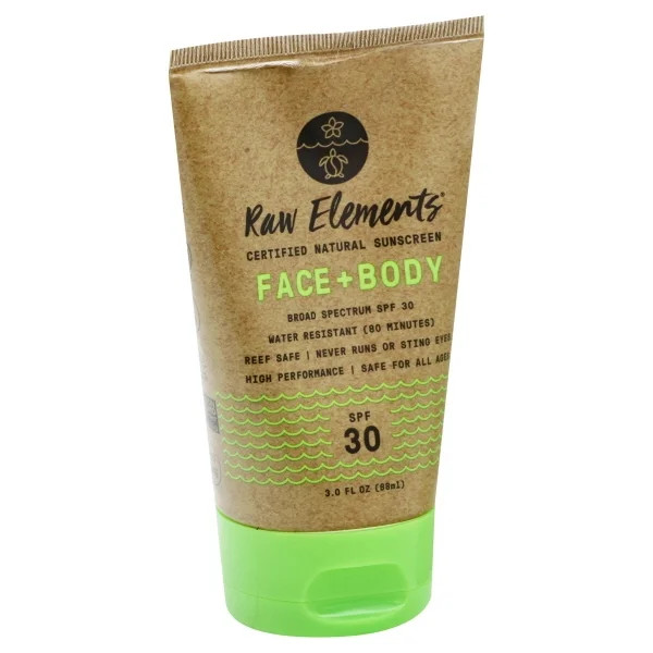 Raw Elements Eco Formula SPF 30 Bio Protection Sunscreen - 3 Oz | Walmart (US)
