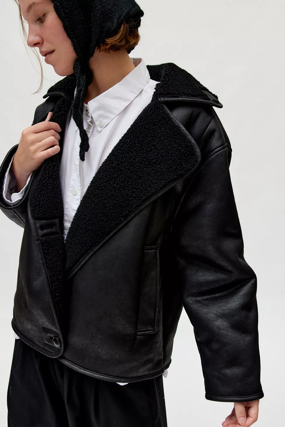 BDG Parker Faux Shearling Jacket | Urban Outfitters (US and RoW)