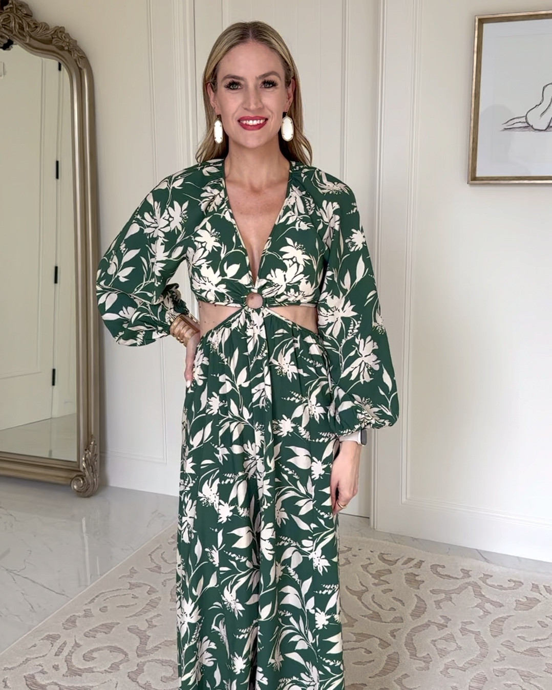 On sale! 🌴 This adorable cut out maxi comes in 3 colors and each are on sale! I’m wearing XS petite for size and length reference. I could likely wear the regular length as well. 

Green is 25% off. 
Blue is 50% off. 
Black is 33% off.

#everypiecefits

Maxi dress
Travel dress
Tropical dress
Vacation dress
Resort wear
Resort dress
Summer dress
Summer outfit 

#LTKsalealert #LTKtravel #LTKSeasonal