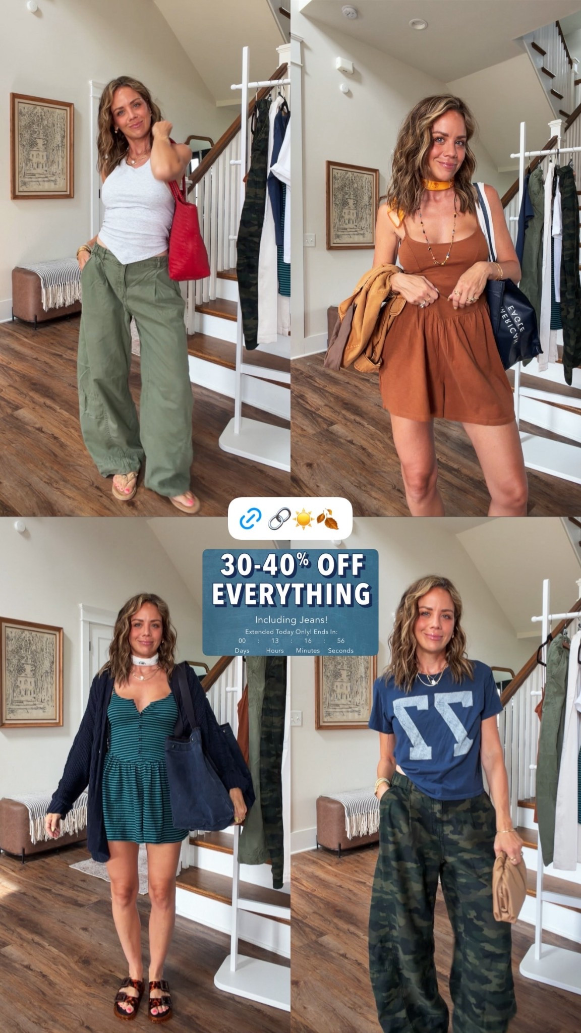 American Eagle/ Aerie summer to fall haul! In xs rompers, small tees, small pants

#LTKdayinmylife #LTKmomlife #LTKgrwm