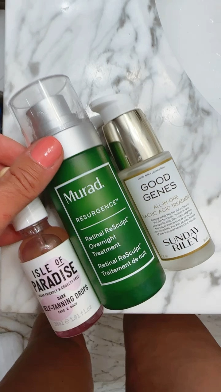 My night time routine.
Dr Dennis Gross retinal is better than retinol because it corrects fine lines. The beat product ever!
My glow fave tanning drops are amazing. Gives tan and glow



#LTKGiftGuide #LTKunder50 #LTKFind