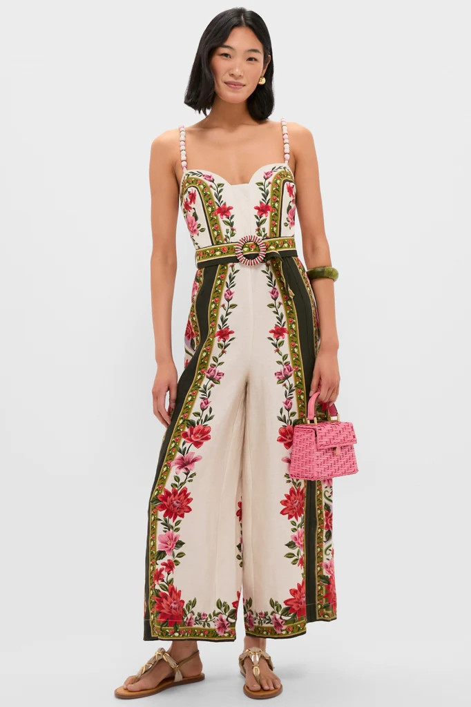 Wonder Rio Sand Sleeveless Maxi Jumpsuit | Tuckernuck (US)