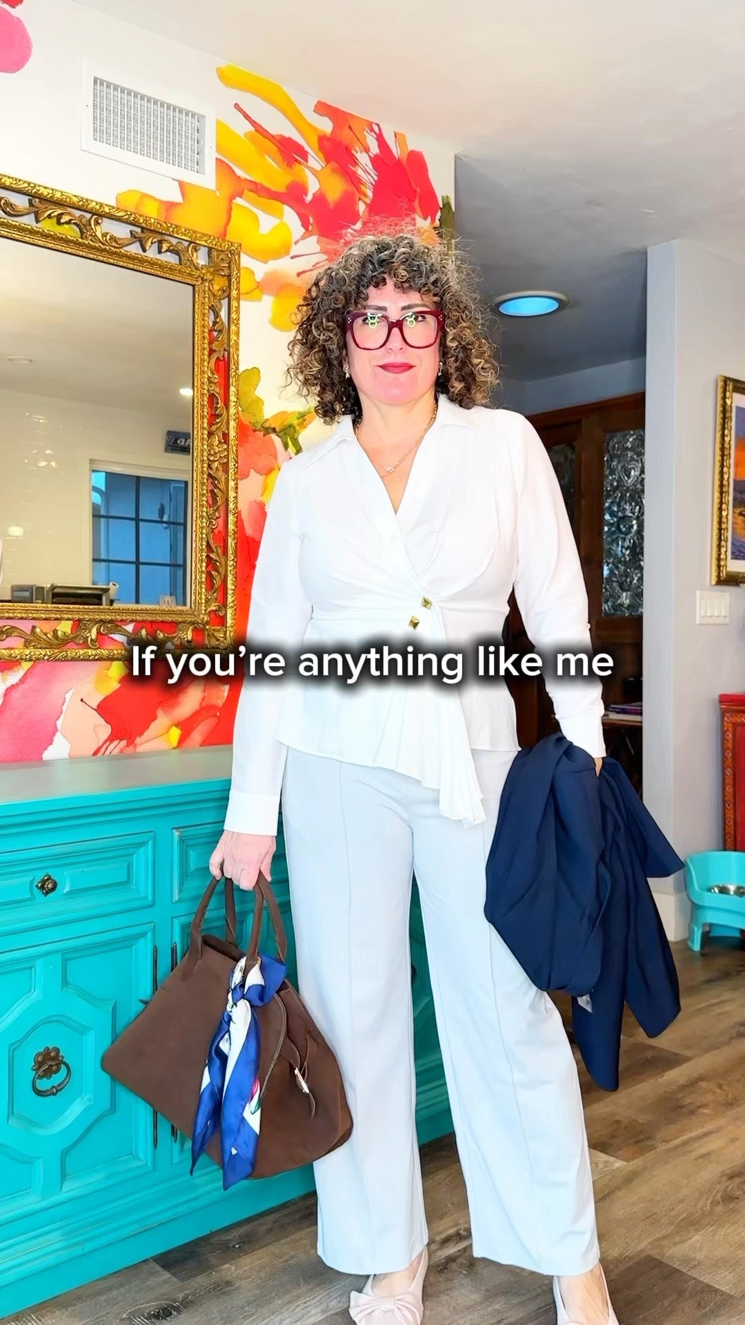 She’s the one that checks all the boxes 🎯

These wide-leg pleated pants from @g4free_official gave me office polish, cocktails after and “can still chase a dog in the yard” comfort

If you’re over 40 and done with stiff pants that feel like trousers in a cubicle — this is your one-click wonder 🤭

Wearing a size medium, and these stretchy babies
🔗Comment “SHOP” for link

#MidlifeTested #NoGatekeeping

#LTKSaleAlert #LTKWorkwear #LTKFindsUnder50