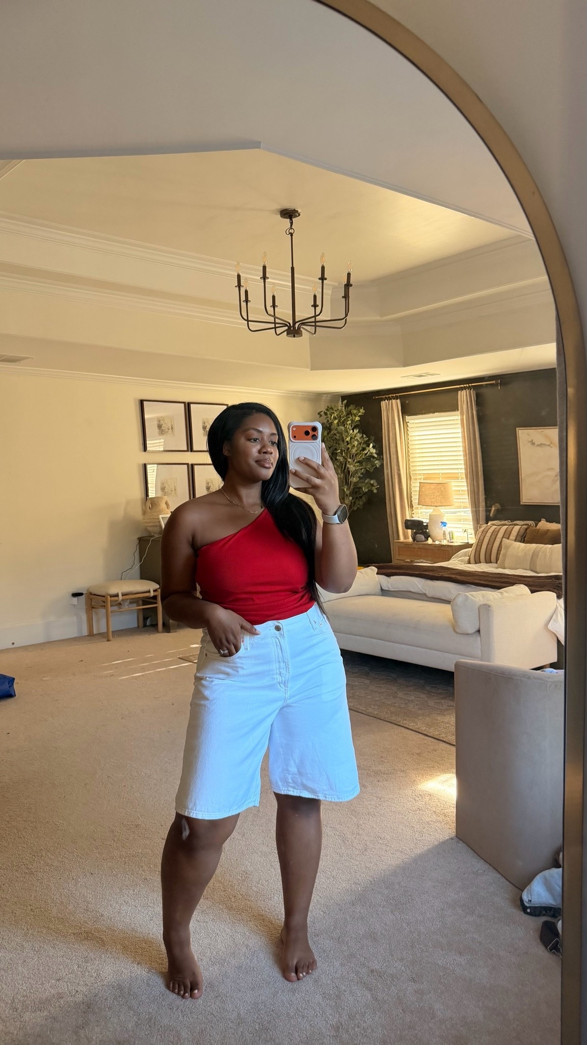 Proof you don’t need a complicated outfit to look pulled together. A great top + white denim = my favorite summer combo. 🤍

Summer outfit, summer looks, midsize fashion, date outfits

#LTKSaleAlert #LTKMidsize #LTKootd