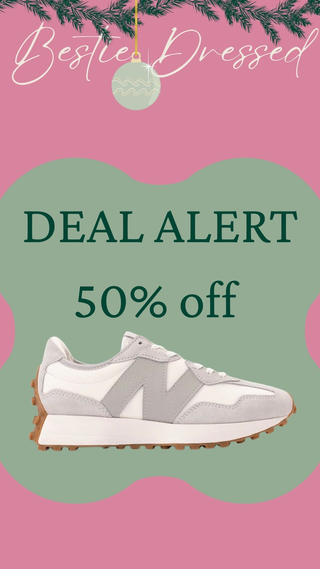 New balance 327 on sale 

#LTKFindsUnder50 #LTKGiftGuide #LTKSaleAlert