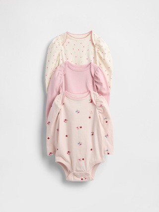 Baby First Favorites Organic Cotton Bodysuit (3-Pack) | Gap (US)