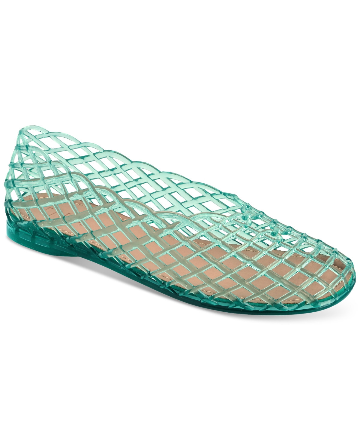 I.n.c. International Concepts Women's Annya Jelly Flats, Exclusively at Macy's - Aquatic | Macy's