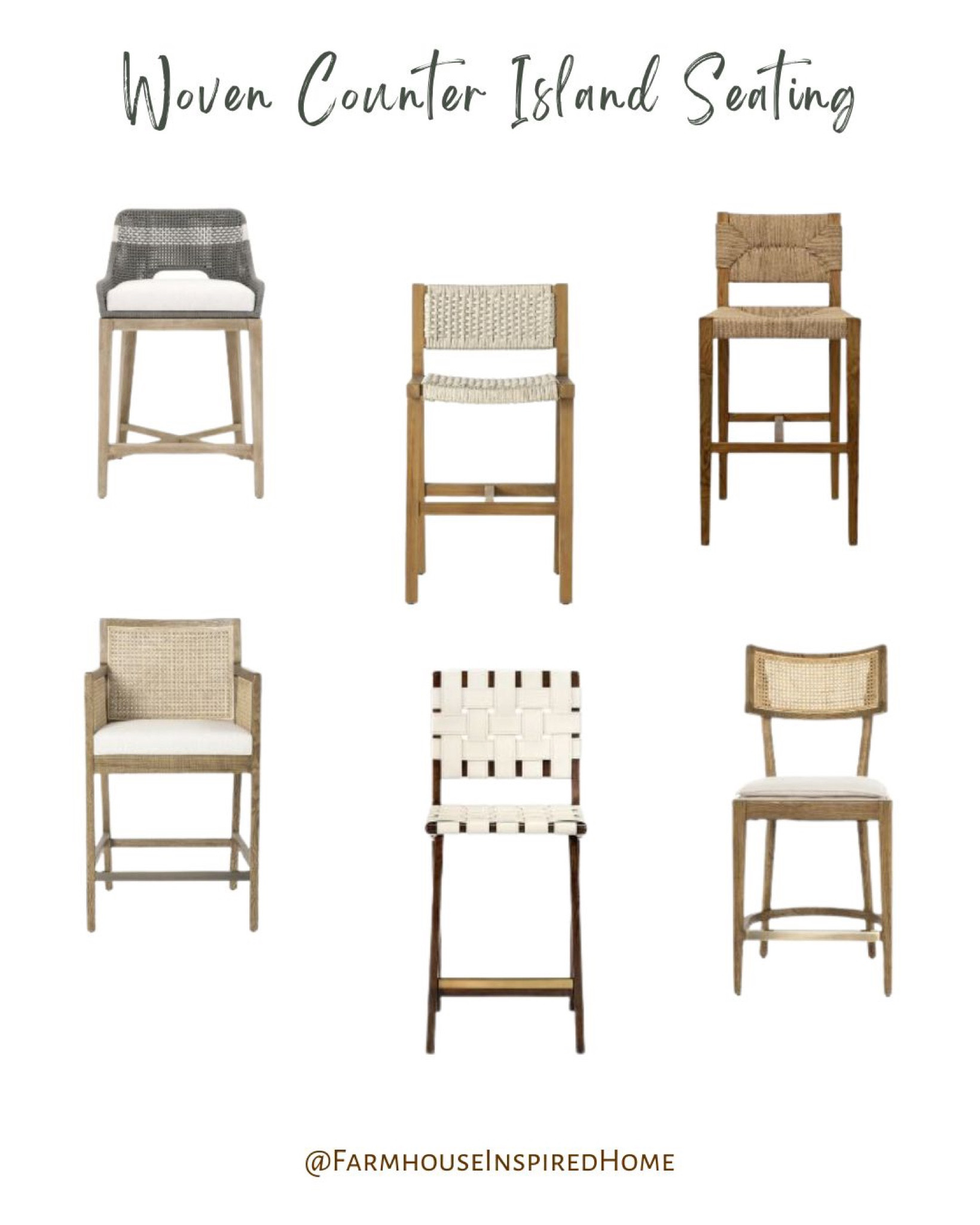 Light and airy counter stools in #woven #wood finish!


#LTKhome #LTKFind #LTKstyletip