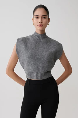Niko Knit Oversized Top / Charcoal | MESHKI | L | MESHKI US