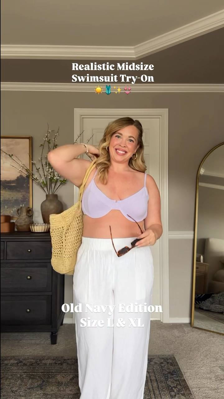 Realistic Midsize Swim Try On Haul 👙☀️🩱✨

Wearing a size Large or XL in all the swimwear! 

Bag is older from Abercrombie and no longer available, so I linked a similar one

Size 12 | Large | 5’4"

#LTKMidsize #LTKSwim #LTKFindsUnder50