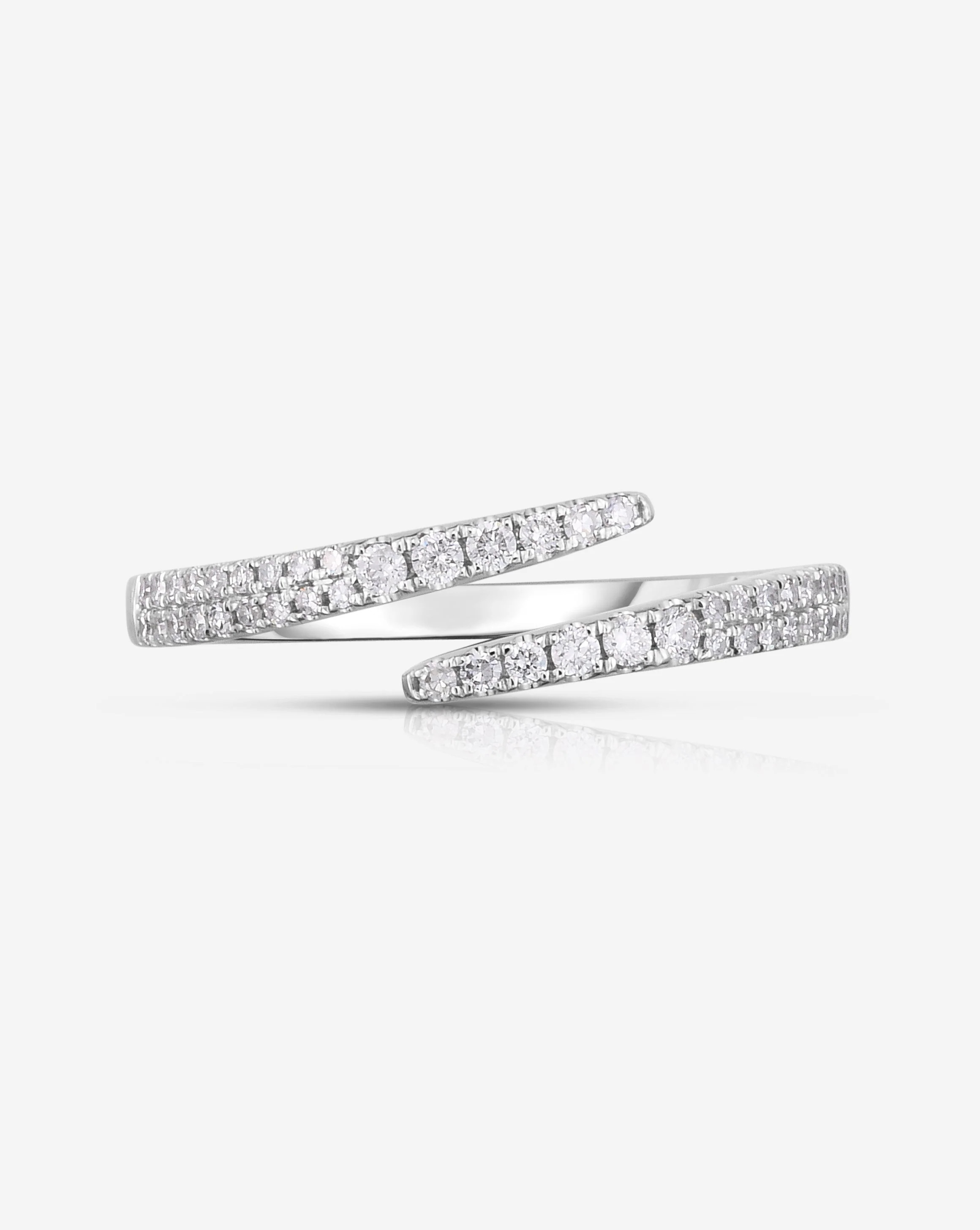Open Diamond Wrap Ring | Ring Concierge
