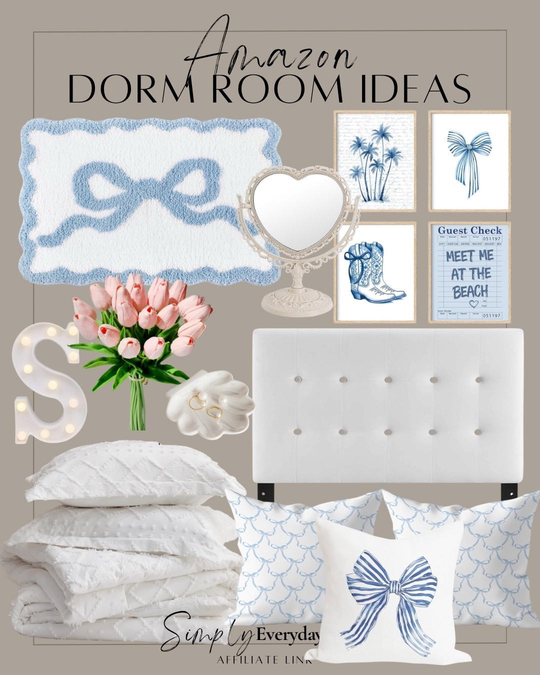 Dorm Room Ideas! 
#dormroom #college #collegedorm 

#LTKStyleTip #LTKSaleAlert #LTKFamily