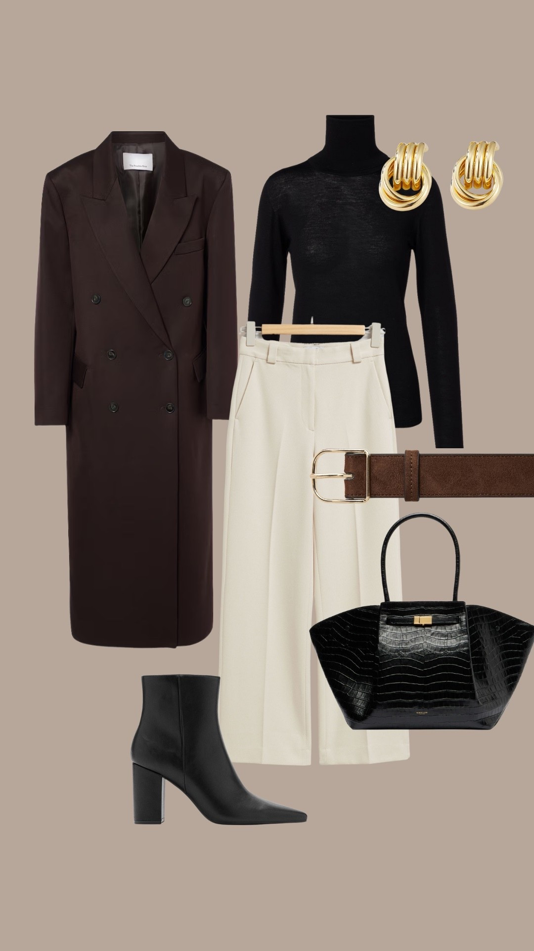 Workwear but make it chic 🖤 use the code FIRST10 for 10% off 🙋🏻‍♀️ 

MyTheresa, Frankie Shop, DeMellier, office outfit, winter coat 

#LTKwinter #LTKworkwear #LTKstyletip