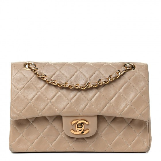 CHANEL

Lambskin Quilted Small Double Flap Beige | Fashionphile