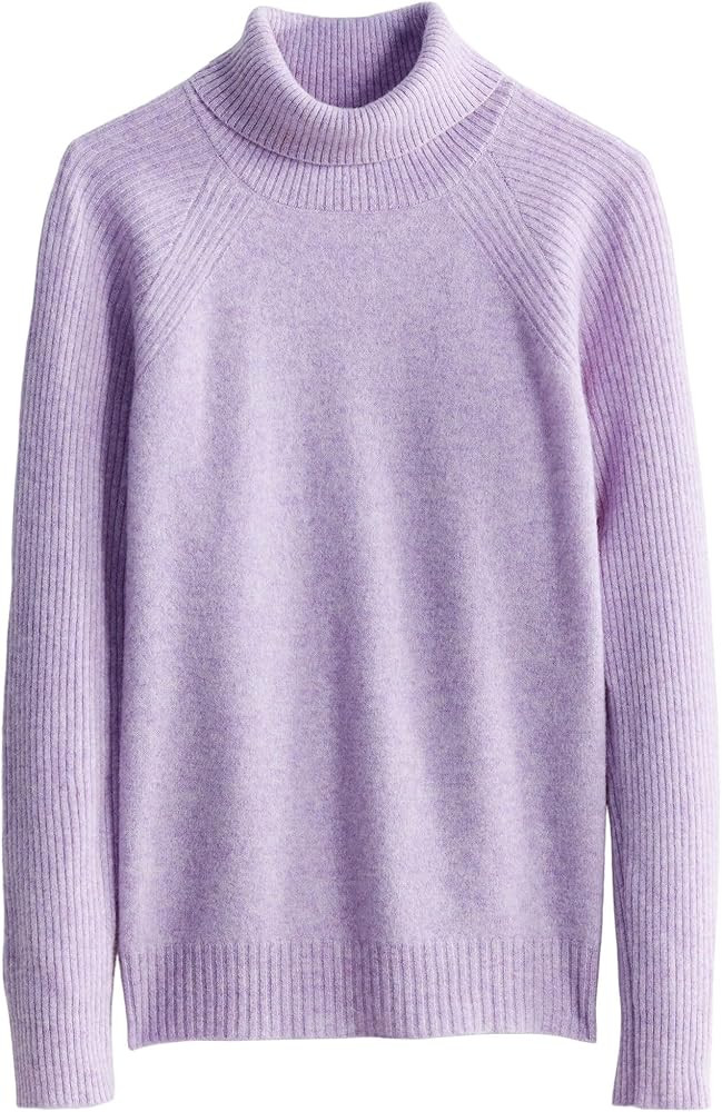 LINY XIN Women's Turtleneck 100% Merino Wool Fall Winter Long Sleeve Warm Soft Knitted Pullover S... | Amazon (US)