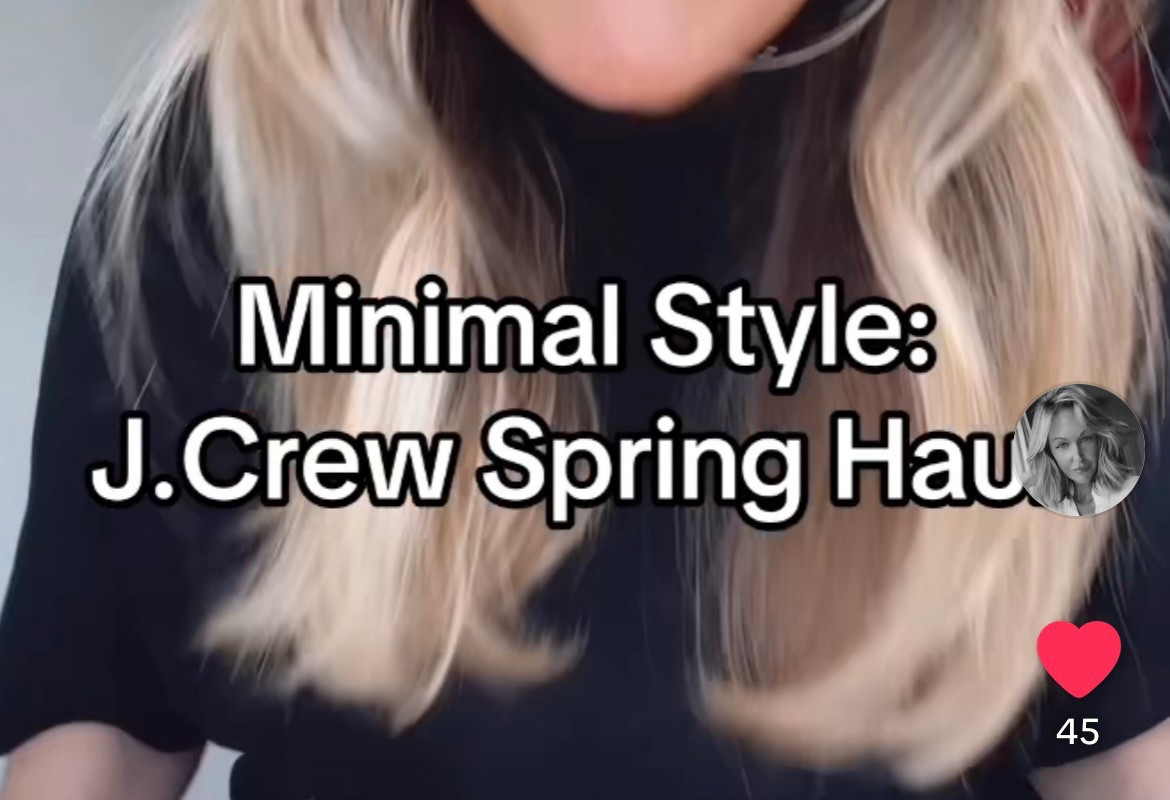 TikTok Jcrew haul and fave new pieces 