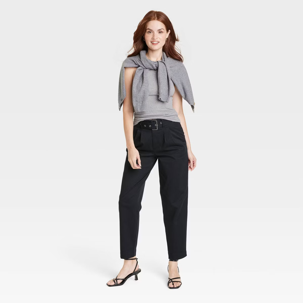 Women's Slim Fit Ribbed High Neck Tank Top - A New Day™ | Target