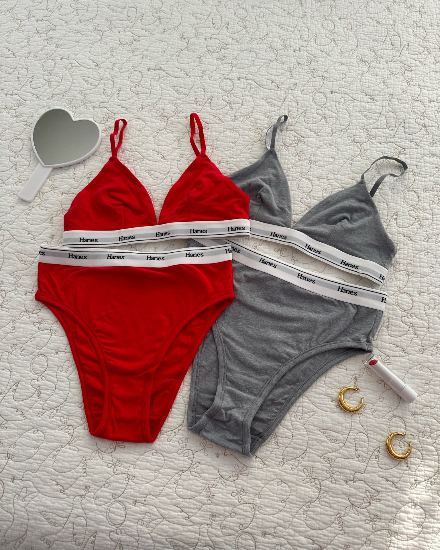 #ad absolutely love spending fall mornings getting ready in these buttery soft Hanes® Originals collection sets! these keep us feeling so comfy and confident & the colors & waistband details make our hearts melt. ❤️ available at Target #Target #TargetPartner #HanesxTarget #HanesOriginals
