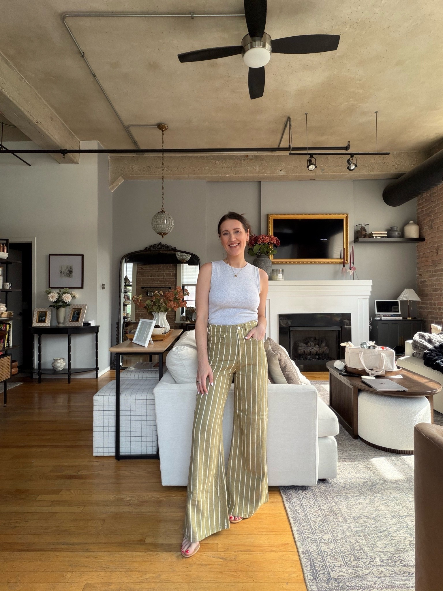 Summer GNO outfit on the cutest striped denim from @Anthropologie  Get 20% off orders $100+ with code SHELBI20 @Anthropologie (*ends 6/28)

#LTKSaleAlert