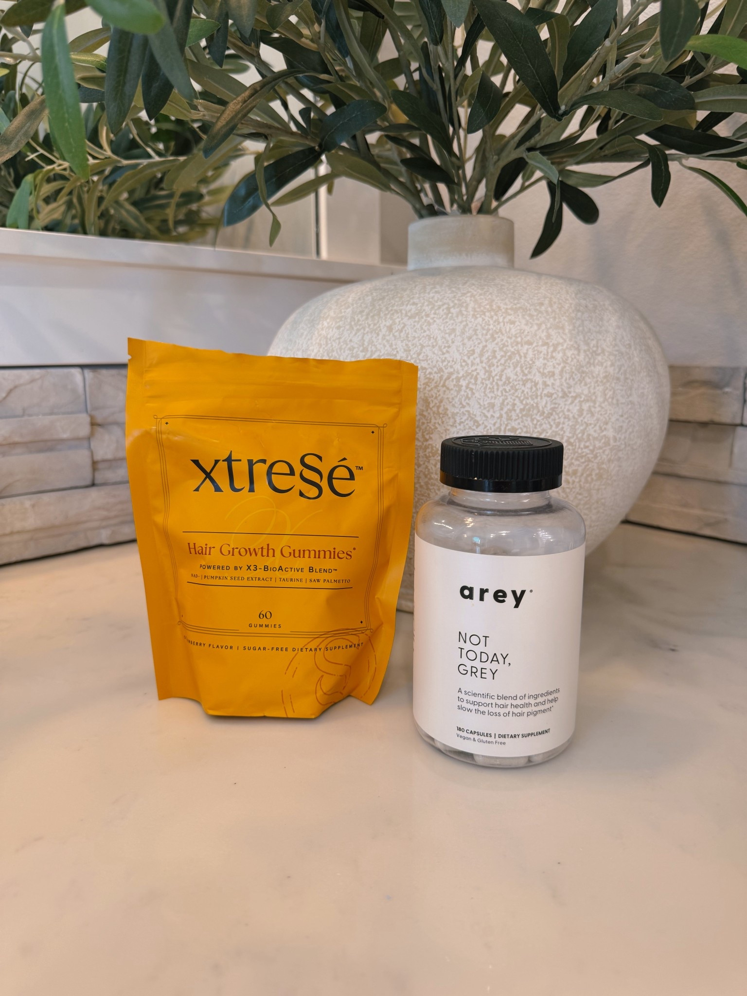 Hair health. Slowing down greys while working on regrowth of hair PP and pre-menopause!  

#LTKBeauty #LTKgrwm #LTKmomlife