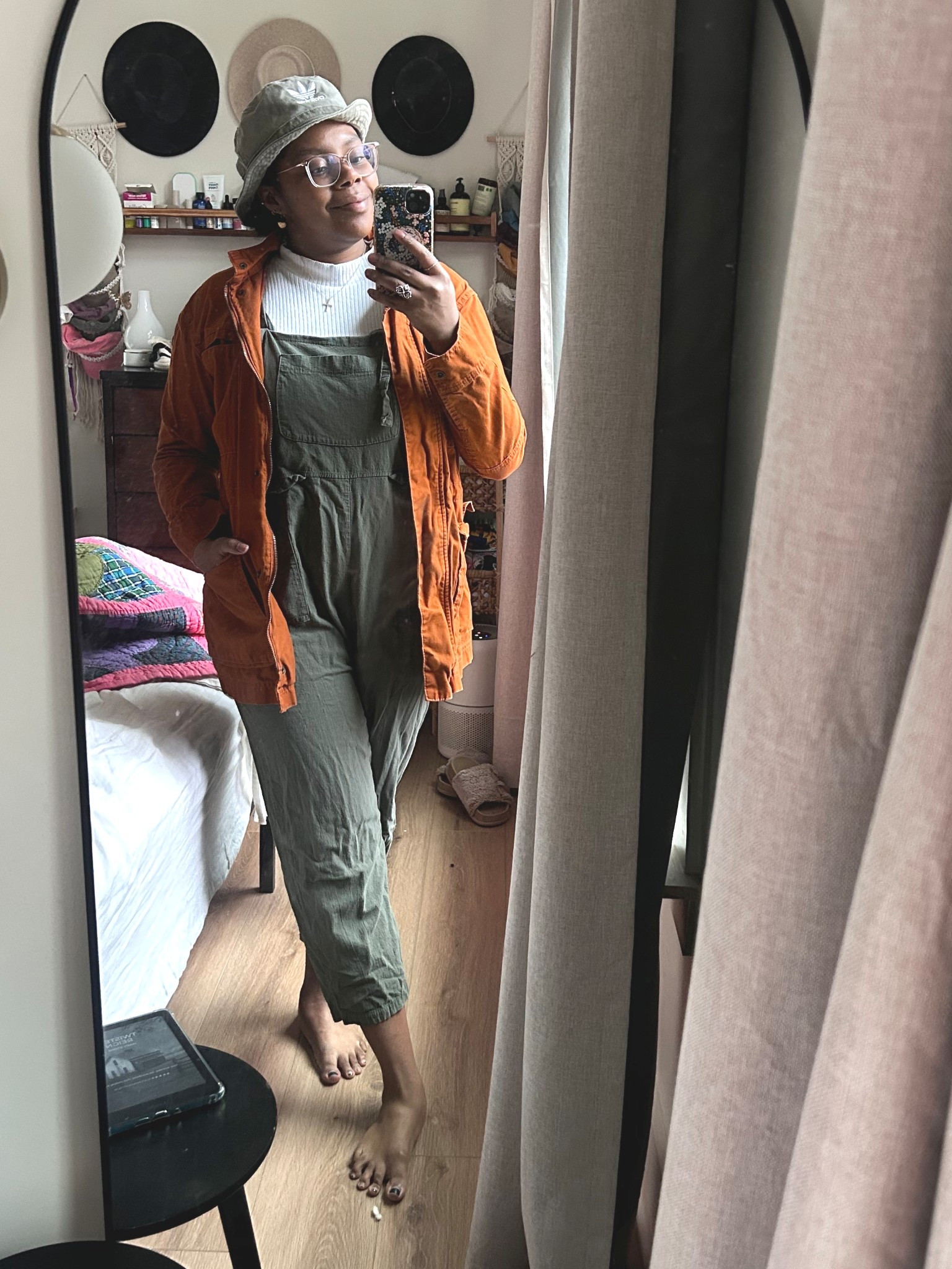 Something that really helps me feel just a tiny bit more normal. Every day is getting an actual outfit outfit on even if I’m not going out anywhere or even if I’m just going to the library or a play date!

Somehow, it makes me feel even more energized how so?
I couldn’t tell you! I just know it works! ￼

#LTKootd #LTKgrwm #LTKmomlife