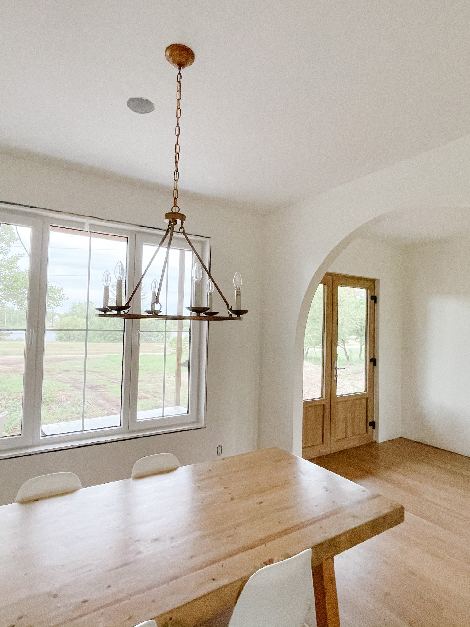 Linked our dining room chandelier!