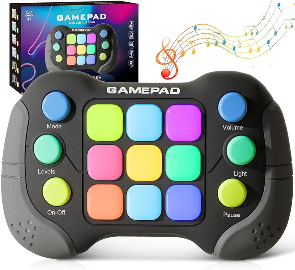 Fast Push Game Fidget Toys, Upgraded Flashing Quick Press Games Pro for Kids, Quick Push Light Up... | Amazon (US)