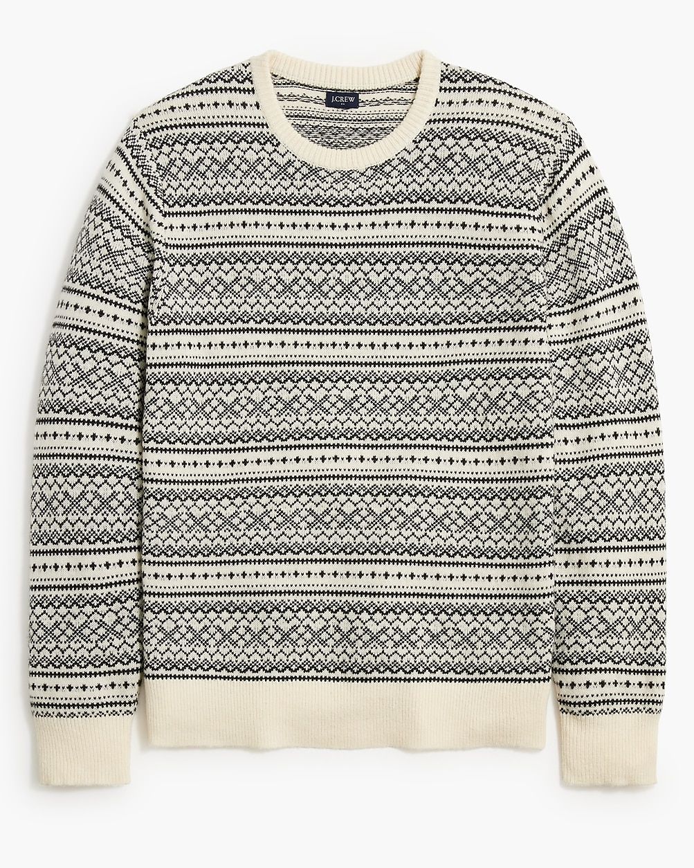Lambswool-blend Fair Isle sweater | J.Crew Factory