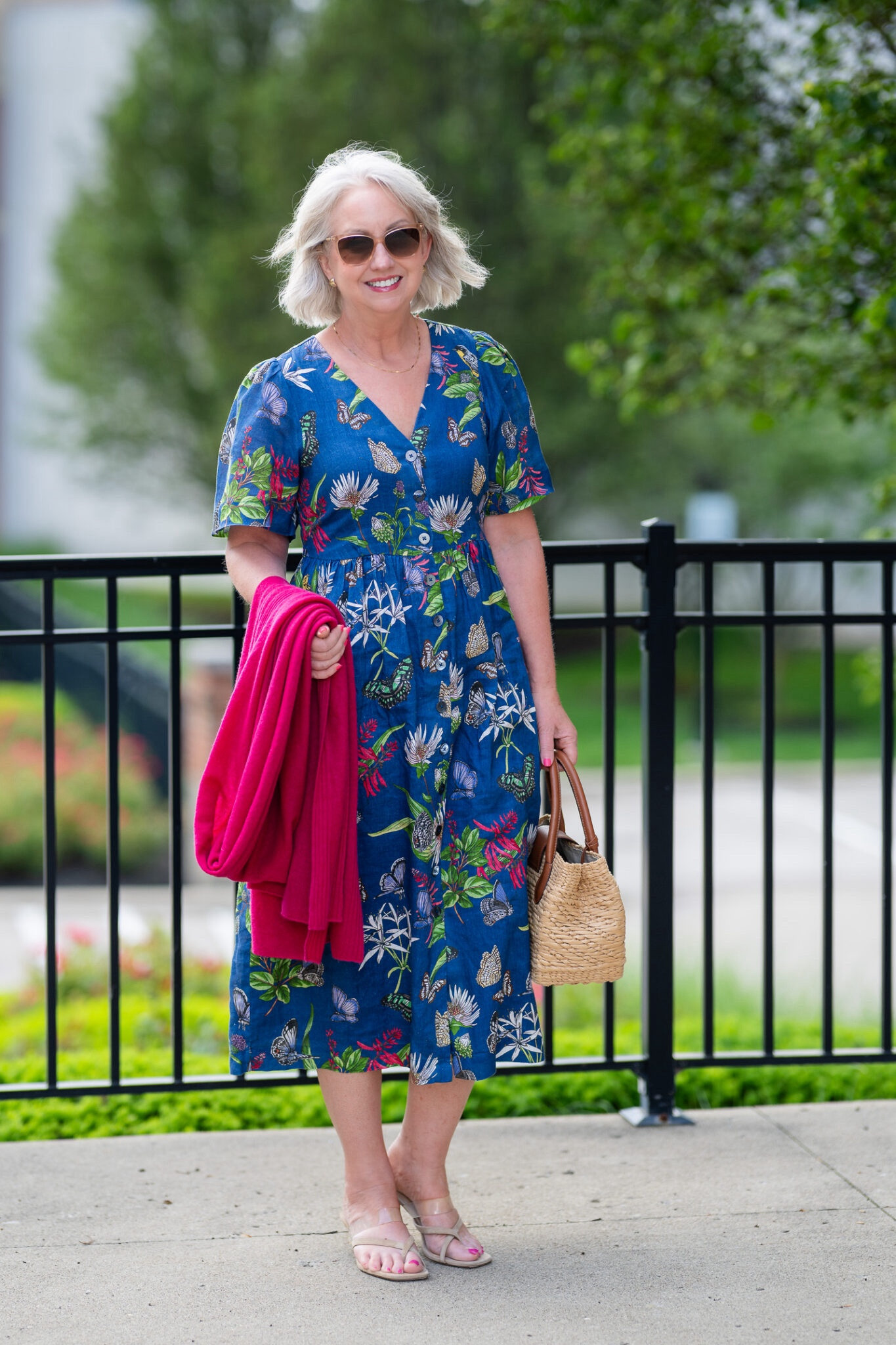 My Annora linen dress from J.McLaughlin is one I will definitely wear to outdoor events this spring and summer. It’s a lovely, flowy, lightweight linen dress with bubble sleeves, a subtly define waistline and buttons the entire front length of the dress. It checks two more important boxes because it has pockets and it’s fully lined with a lightweight cotton.

I've linked more great options that would be perfect for outdoor events & occasions. 

*Dress fits TTS (M) 

#LTKstyletip #LTKmidsize #LTKover40