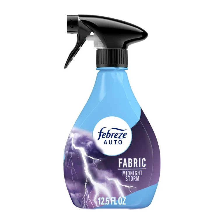 Febreze AUTO Car Fabric Spray, Odor Fighting Air Freshener, Midnight Storm, 12.5 fl oz | Walmart (US)
