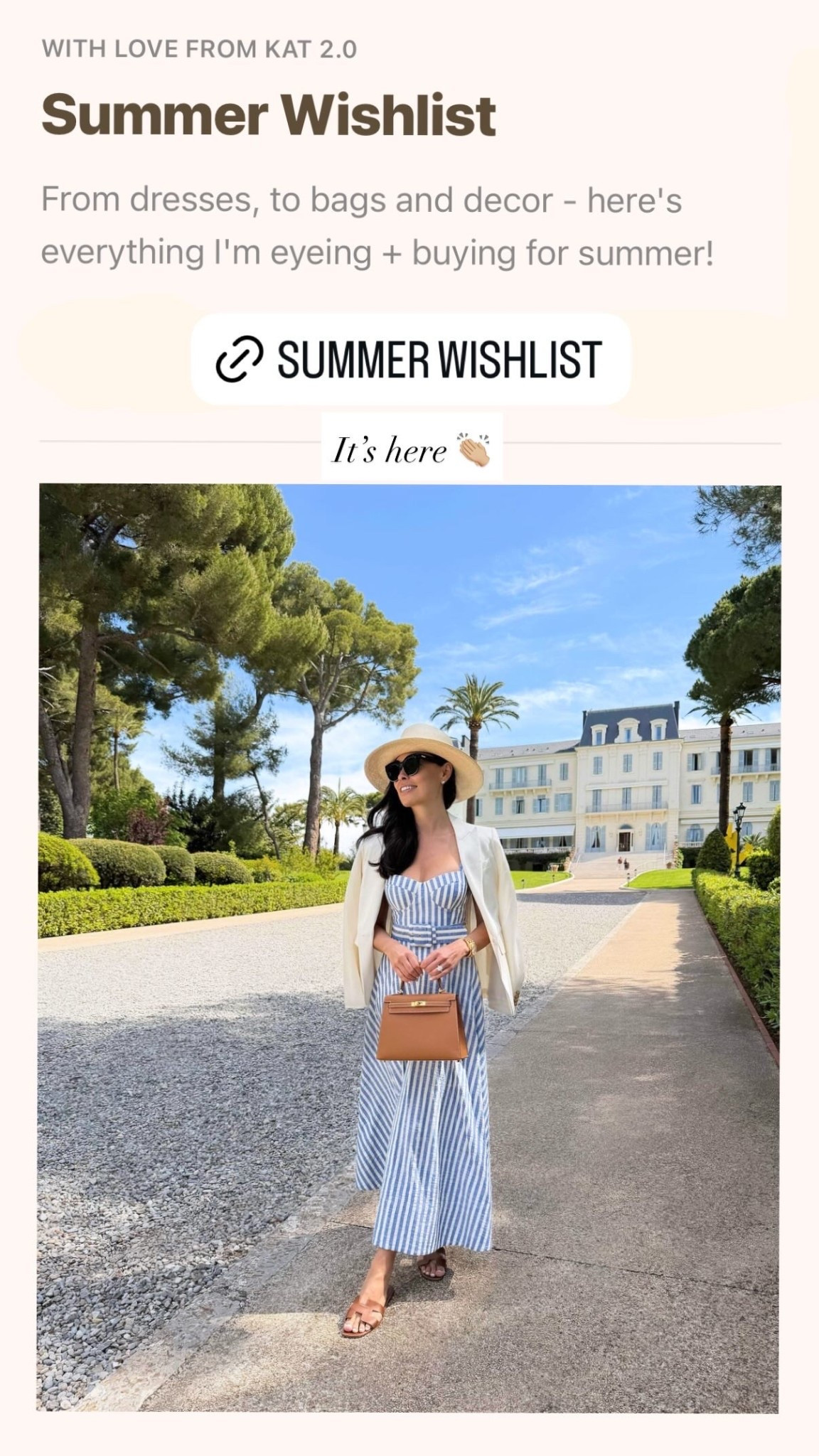 Summer wishlist on Substack!

#LTKstorytime #LTKSeasonal #LTKTravel