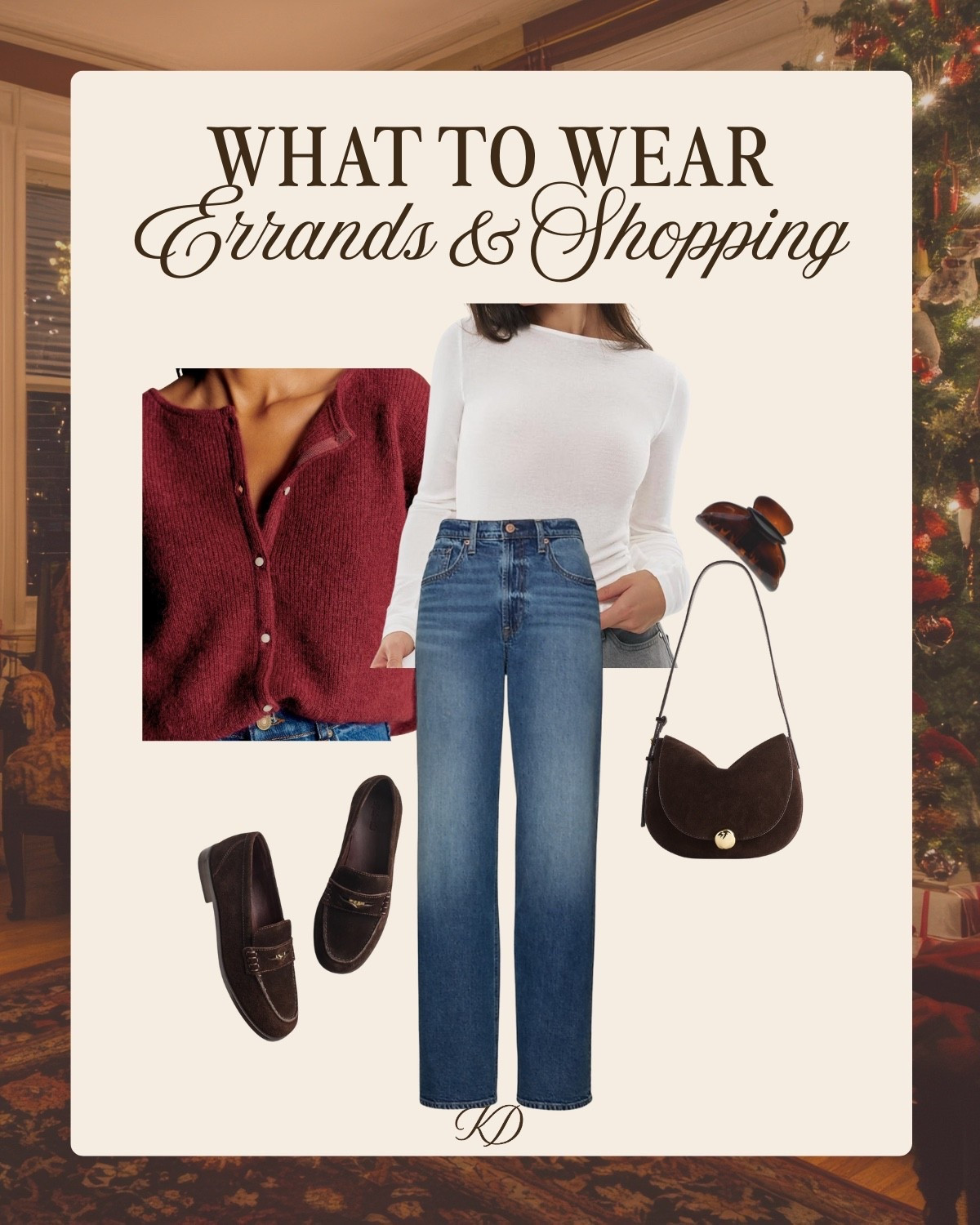 Thanksgiving week outfit: errands & Black Friday shopping! Jeans are very comfortable and have a little stretch 

#LTKSeasonal #LTKootd #LTKHoliday