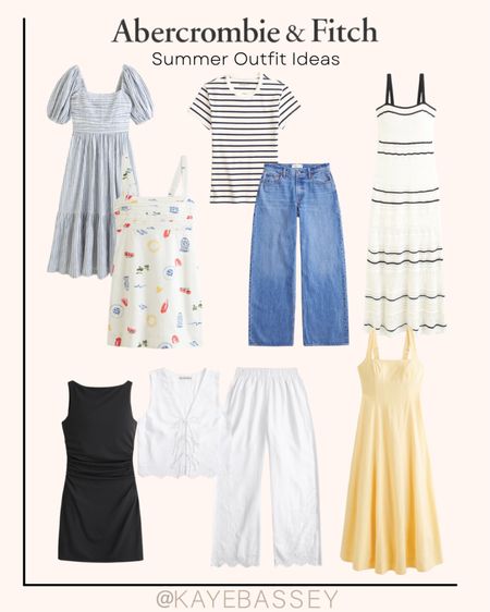 Abercrombie and Fitch summer outfit ideas for vacation, everyday, work outfits and more 

#abercrombie #summer #style #ootd #outfitideas 

#LTKstyletip #LTKtravel #LTKSeasonal