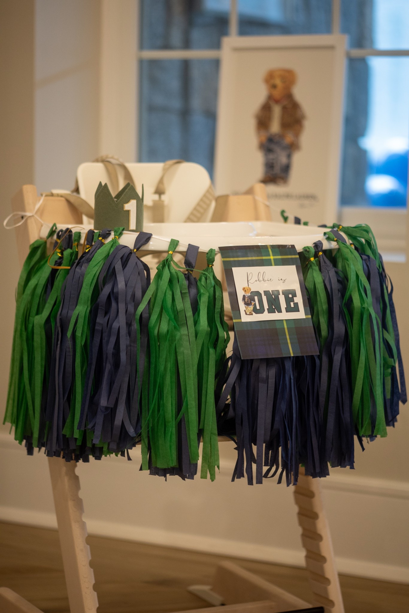 DIY highchair banner decor

#LTKHome #LTKBaby #LTKParties