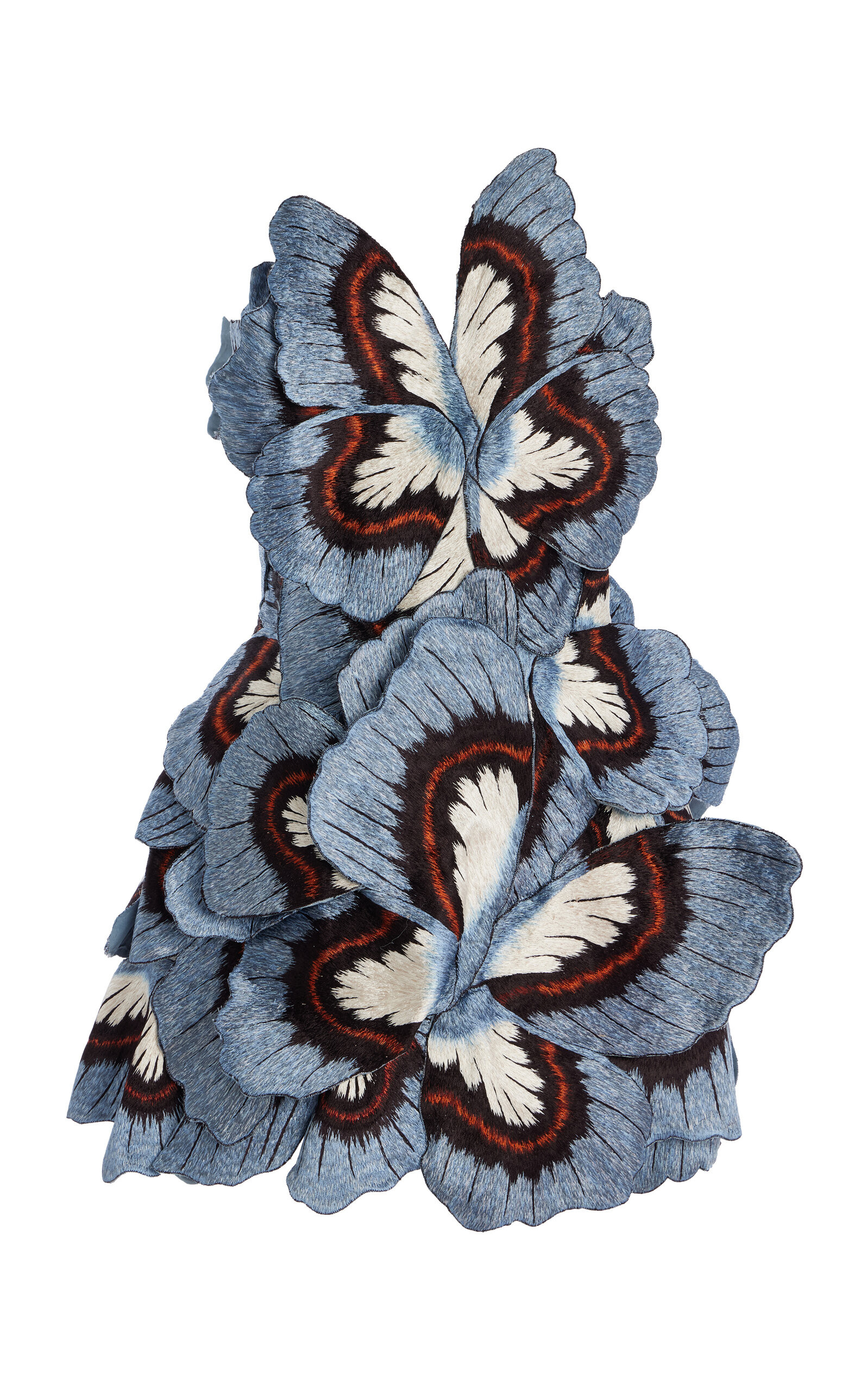 Embroidered Threadwork Mini Dress | Moda Operandi (Global)