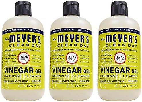 Mrs Meyers Clean Day Vinegar Gel Cleaner, Lemon Verbena, 12 oz, pack of 3 | Amazon (US)