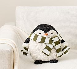 Arthur The Penguin With Scarf Shaped Pillow | Pottery Barn (US)