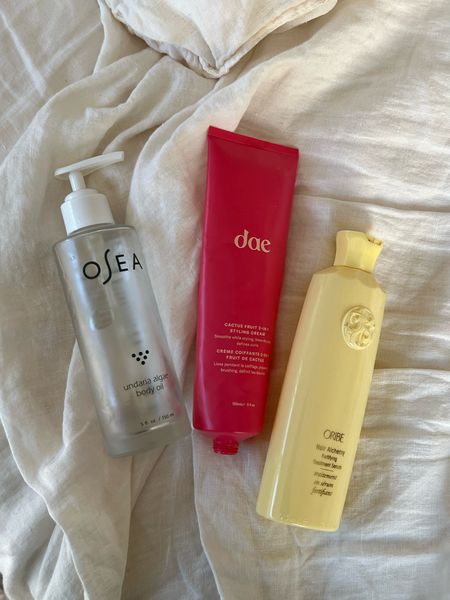 Empties I need a restock on! Love this body oil it’s soo hydrating and makes my skin glow and so soft. Two fave hair products I love the yellow one on wet hair before blow drying & the pink is the best for styling and sleek hairstyles! 

#LTKbeauty #LTKunder50