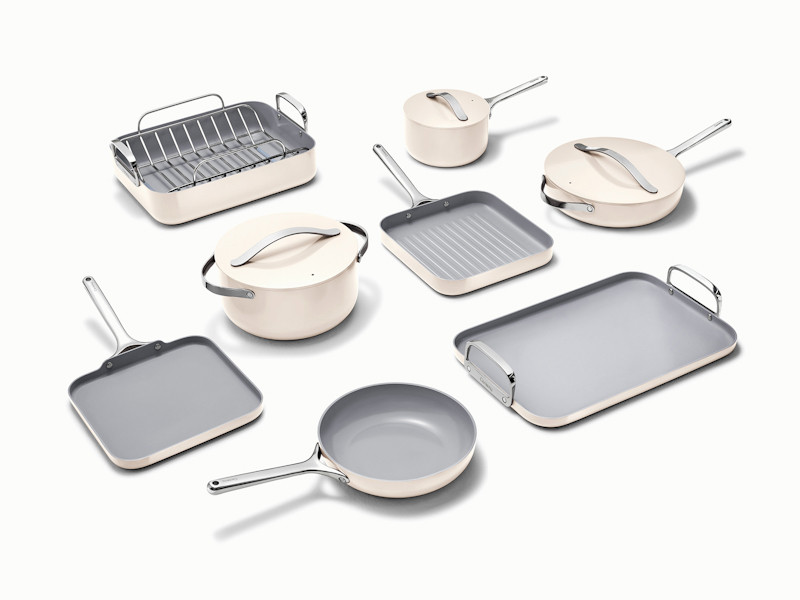 Ceramic-Coated Cookware Bundle | Caraway