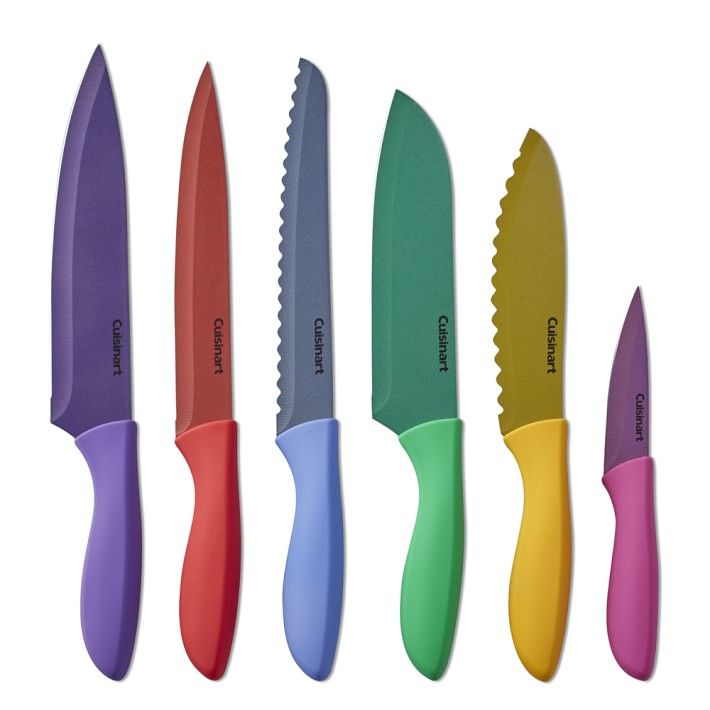 Cuisinart Classic 12-Piece Metallic Soft Grip Knife Set | Williams-Sonoma