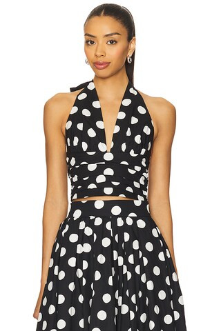 SANS FAFF Halter Top in Polka Dot from Revolve.com | Revolve Clothing (Global)