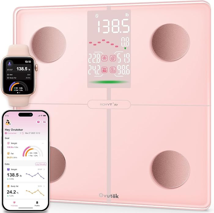 Smart Scale for Body Weight, BMI, Body Fat, 400 lbs, FSA Eligible | Amazon (US)