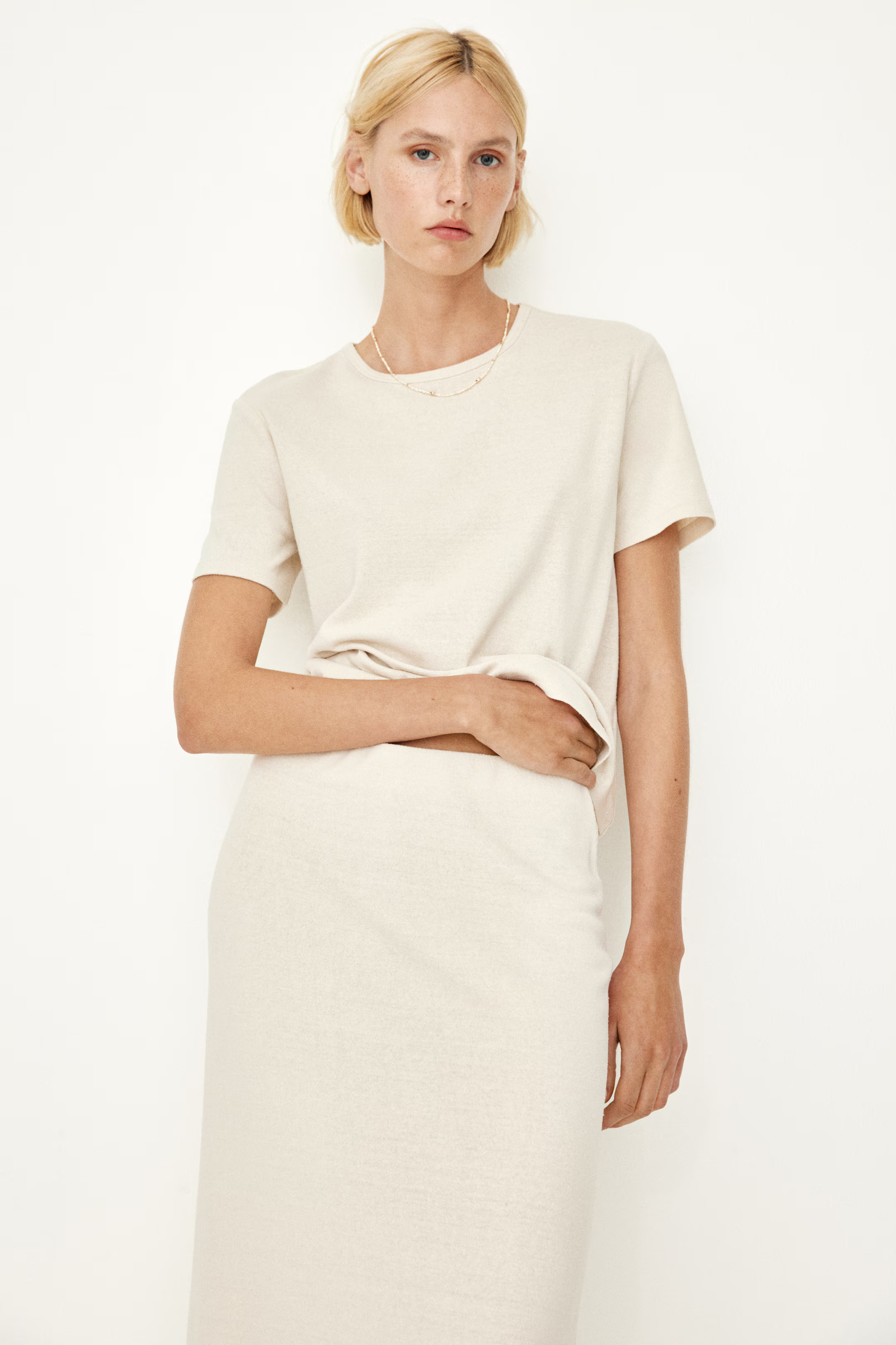Silk-blend skirt | H&M (UK, MY, IN, SG, PH, TW, HK)