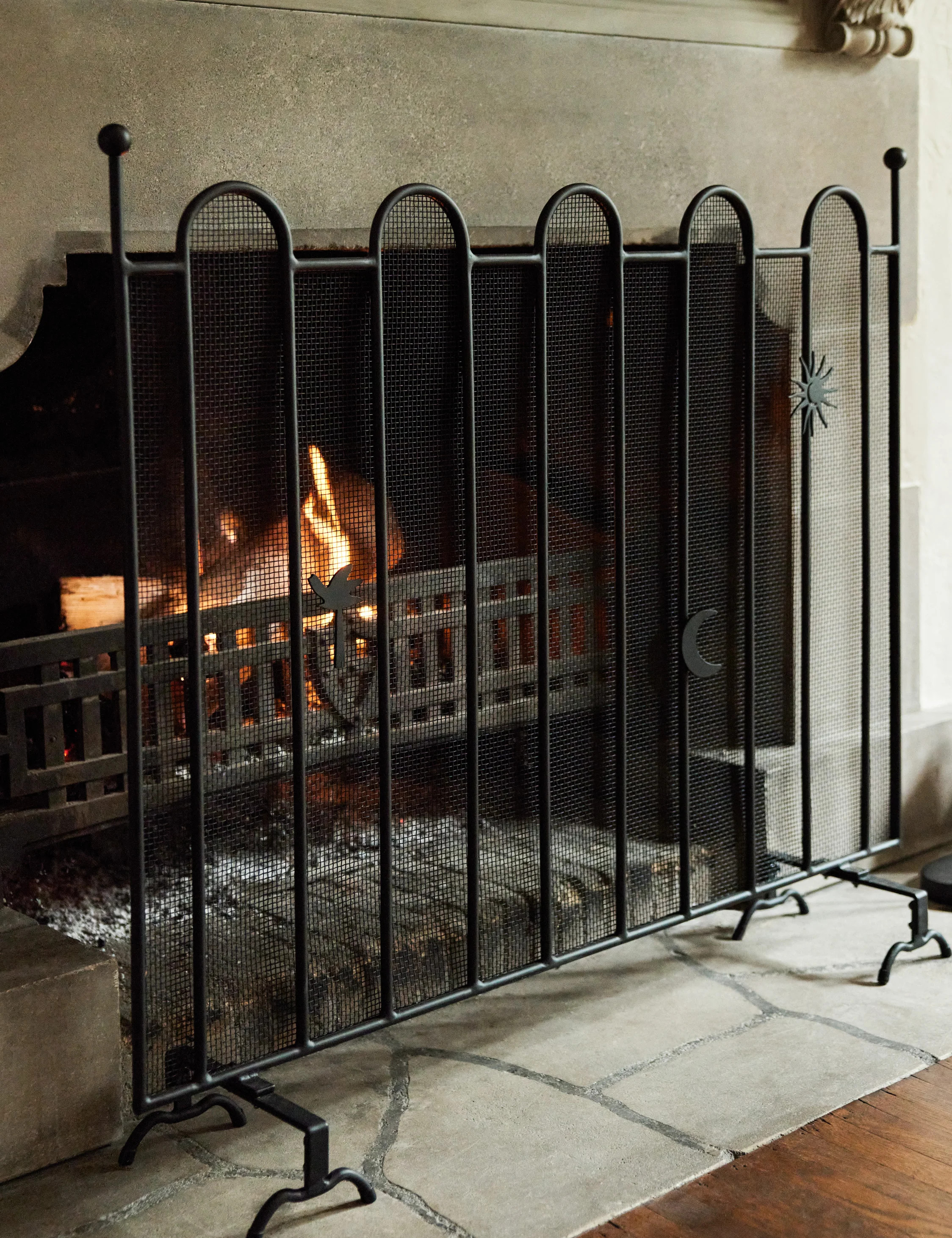 Este Fireplace Screen | Lulu and Georgia 