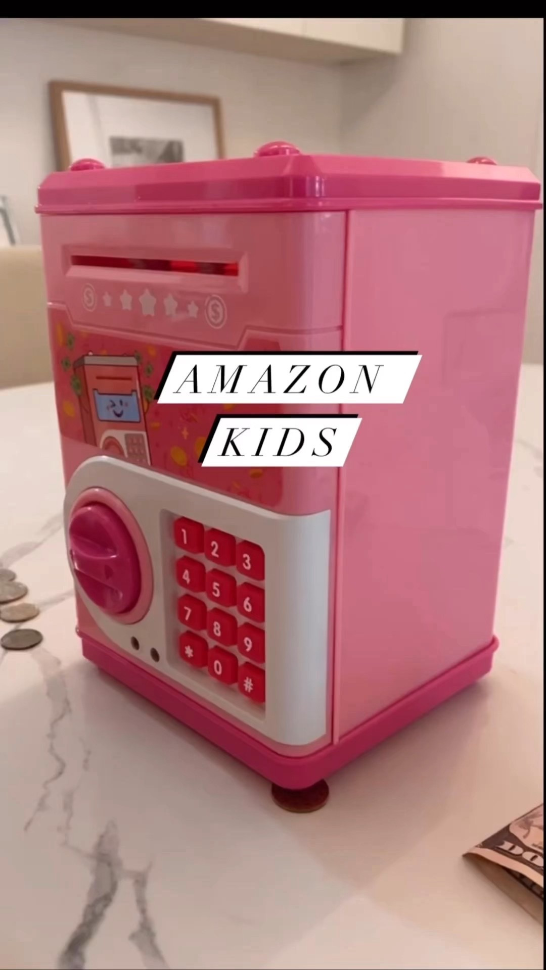 Cutest safe box.   Piggy bank with auto money pull in slot 👌🏻👌🏻👌🏻 makes a great gift for kids!!!
Super easy to change the passcode.  Very kids friendly.  Comes with play money if used as a toy 


Prime day deals with limited stock 

#LTKSummerSales


















#LTKFestival 
#LTKfindsunder100 #LTKmidsize  
#amazonprimeamazon #amazonprimeday #primeday2024 #amazonprimeday24 
#LTKBacktoSchool 

#LTKBeauty #LTKSaleAlert #LTKHome #LTKOver40 #LTKKids #LTKMidsize #LTKFamily #LTKActive #LTKSeasonal #LTKFindsUnder50 #LTKShoeCrush #LTKU #LTKParties #LTKGiftGuide #LTKStyleTip #LTKItBag