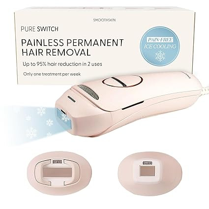 SmoothSkin Pure Switch IPL Laser Hair Removal Device for Women and Men, At-Home Permanent Hair Re... | Amazon (US)