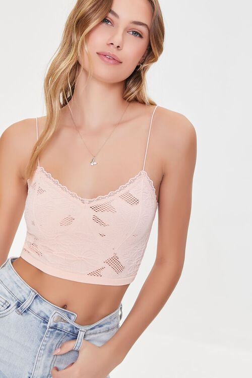 Embroidered Floral Lace Cami | Forever 21 (US)