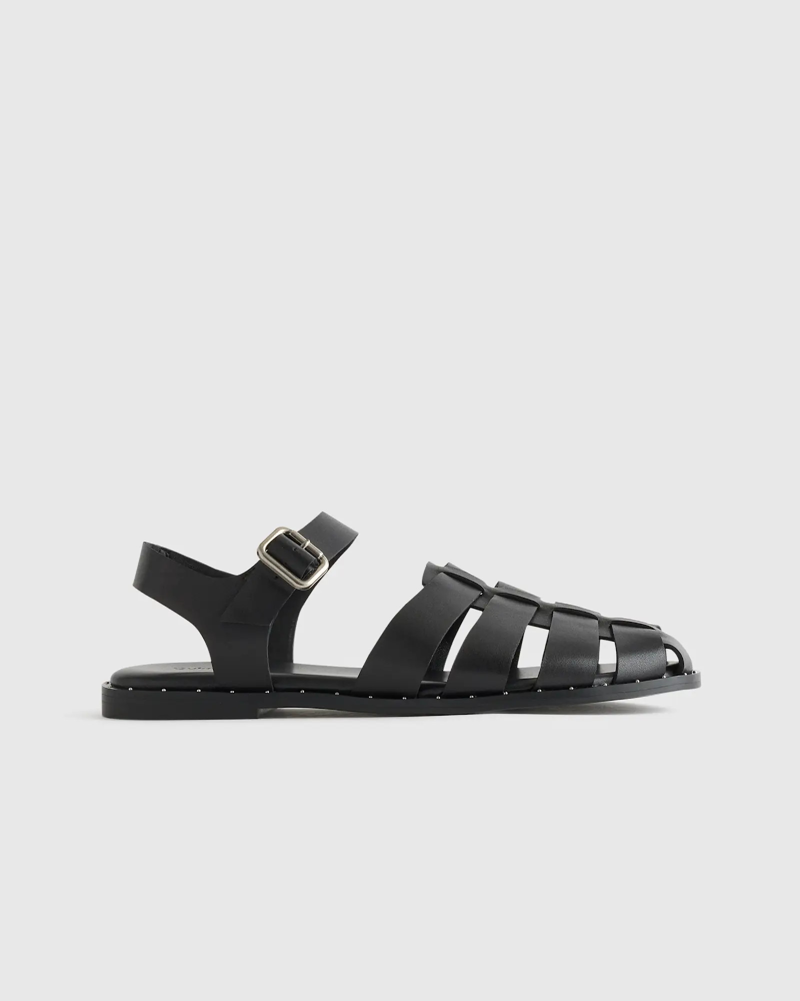 Italian Leather Fisherman Sandal | Quince